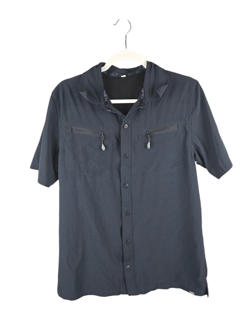 Chlorophylle Chemise Savannah Button Down Shirt Navy Medium